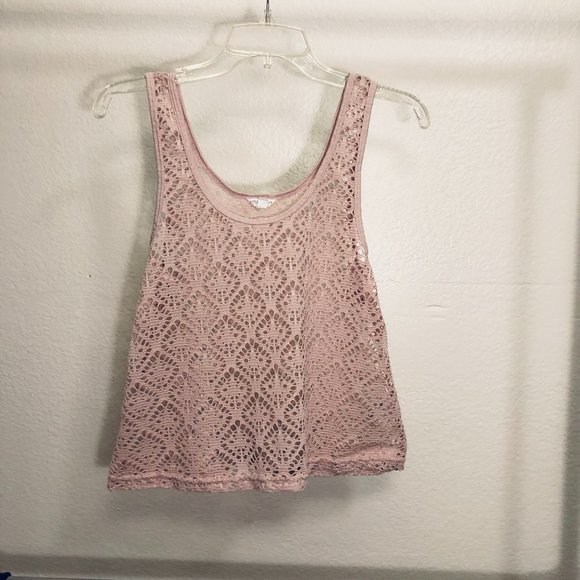Aeropostale Sheer Sleeveless Top - Picture 1 of 2
